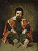 Diego Velazquez Portrait of Sebastian de Morra oil painting